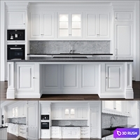 Kitchen by Tom Howley 2 3D Model Vray, Corona