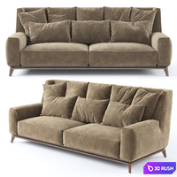 Vibieffe 430 OPERA 2 seater sofa 3D Model Vray