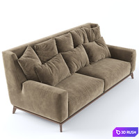 Vibieffe 430 OPERA 2 seater sofa 3D Model Vray