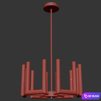 Flop 3390.12 Chrome 3D Model Vray