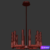 Flop 3390.12 Chrome 3D Model Vray