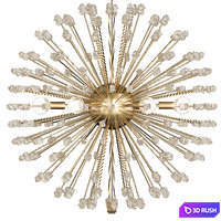 RAY QUARTZ PENDANT LIGHT 3D Model Vray