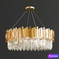 Four Exclusive Chandelier Collection_16 3D Model Vray