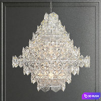 Eichholtz Chandelier Hermitage 3D Model Vray