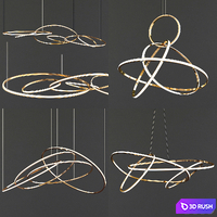 Four Exclusive Chandelier Collection_19 Niamh Barry 3D Model Vray