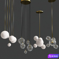 Lighting Set 21 3D Model Vray, Corona