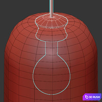Lumi pendant 3D Model Vray, Corona