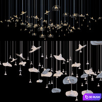 Chandelier Light Vargov 3D Model Corona