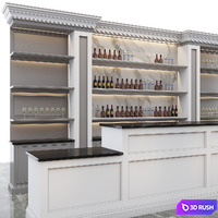 Loft Bar 6 3D Model Corona
