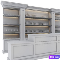 Loft Bar 6 3D Model Corona