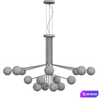 Jetclass Bubbles Pendant OBB413 3D Model Vray