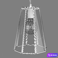 798121 Genni Lightstar Chandelier 3D Model Vray, Corona