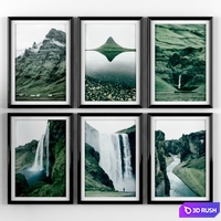 Posters: Iceland 3D Model Vray