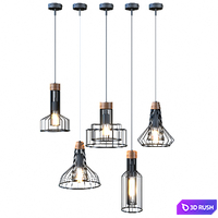 CAGE NEW PENDANT 3D Model Vray