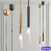 Rousseau single pendant 3D Model