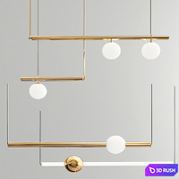 Four Exclusive Chandelier Collection_30 3D Model Vray