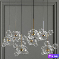 Bolle Bubble LED Pendant Lamp 34 3D Model Vray