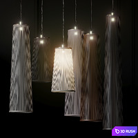 PABLO SOLIS Ppendant lamp 3D Model Corona