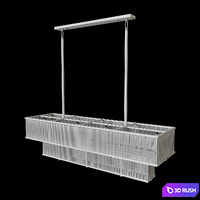 Eichholtz CHANDELIER LE MARAIS 3D Model Vray, Corona