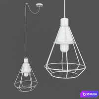Pendant lamp Gosford T436-PL-01-GR 3D Model Vray, Corona