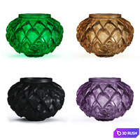 Lalique - Languedoc Vases 3D Model Corona