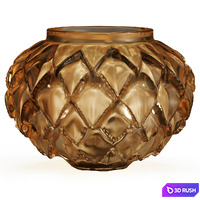 Lalique - Languedoc Vases 3D Model Corona