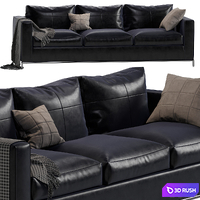 B&amp;B Italia Project GEORGE Sofa 3D Model Corona