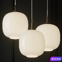 VL45 Radiohus 250 Pendant by Louis Poulsen 3D Model Corona