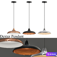 Dexter pendant 3D Model Vray