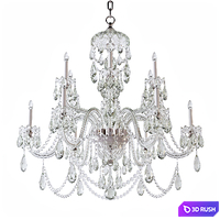 Ralph Lauren Duchess Large Chandelier with Cut Arms DC102 3D Model Vray, Corona