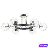 Balls Loft Ceiling 3D Model Vray