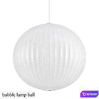 Bubble lamp ball 3D Model Vray