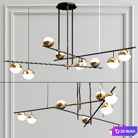 Chandelier  Collection 3D Model Vray