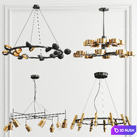 Four Exclusive Chandelier Collection_40 3D Model