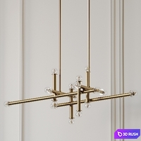 Milano Linear Suspension By Jonathan Adler 3D Model