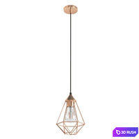Byron grid lamp 3D Model Vray, Corona