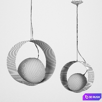 Chandelier EGLO CAMARGO 3D Model Corona