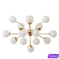 Collection of chandeliers Lampatron; Loft-Concept; Maytoni 3D Model Vray