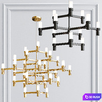 Pendant Light, Crown Minor 3D Model Vray