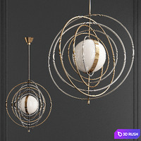 ELECTRUM KINETIC CHANDELIER 3D Model Vray