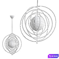 ELECTRUM KINETIC CHANDELIER 3D Model Vray