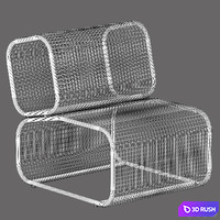 Nola Industrier Armchair CUSHY 3D Model Corona