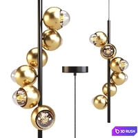 Italux: Pendant Lamp - Malmo 3D Model