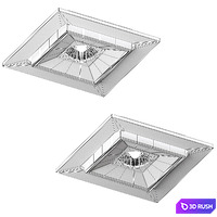 Light LED Spotlights No. 17 3D Model Vray