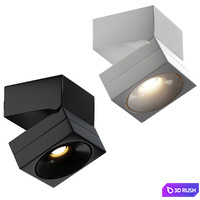 Light LED Spotlights No. 20 3D Model Vray