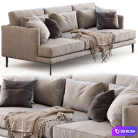 Bonaldo Sofa Paraiso 3D Model Corona