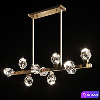 Lampatron | CRISTEL L Chandelier 3D Model Corona