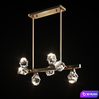 Lampatron | CRISTEL L Chandelier 3D Model Corona