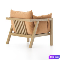 Umomoku Garden Armchair 3D Model Vray, Corona
