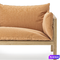 Umomoku Garden Sofa 3D Model Vray, Corona